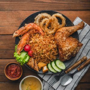 nasi goreng combo penyet usa smashed combo usa fried rice.jpeg
